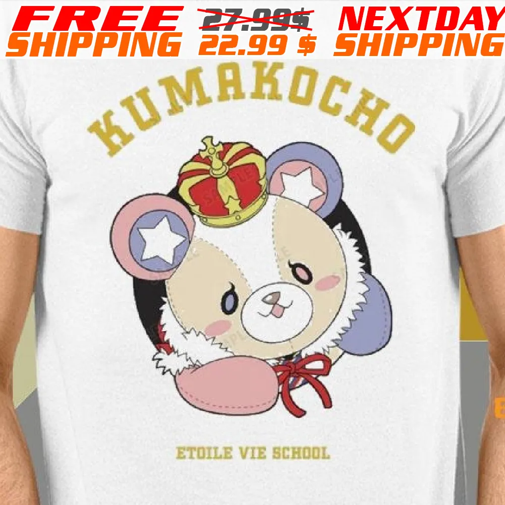 I-chu Kuma Head Kumakocho Etolle Vie School Shirt