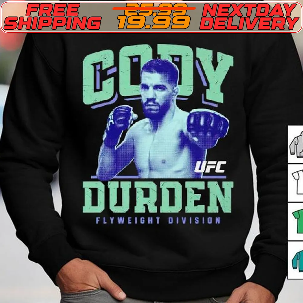 Cody Durden Bitmap Flyweight Division UFC Graphic Shirt