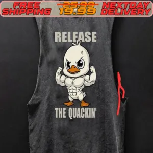 Duck Release The Quackin Gym Shirt