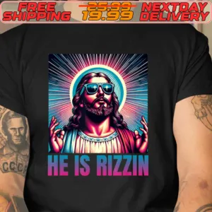 Jesus He Is Rizzin Shirt