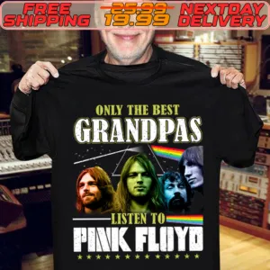 Only The Best Grandpas Listen To Pink Floyd Shirt