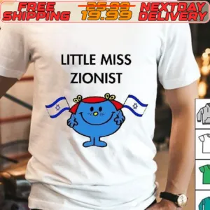 Little Miss Zionist Israel Shirt