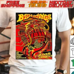 Billy Strings Nashville Ryman Auditorium 25 Feb 2024 Poster Shirt