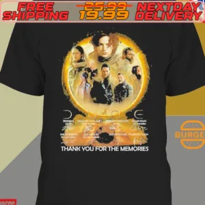 Dune Thank You For The Memories Signatures Shirt