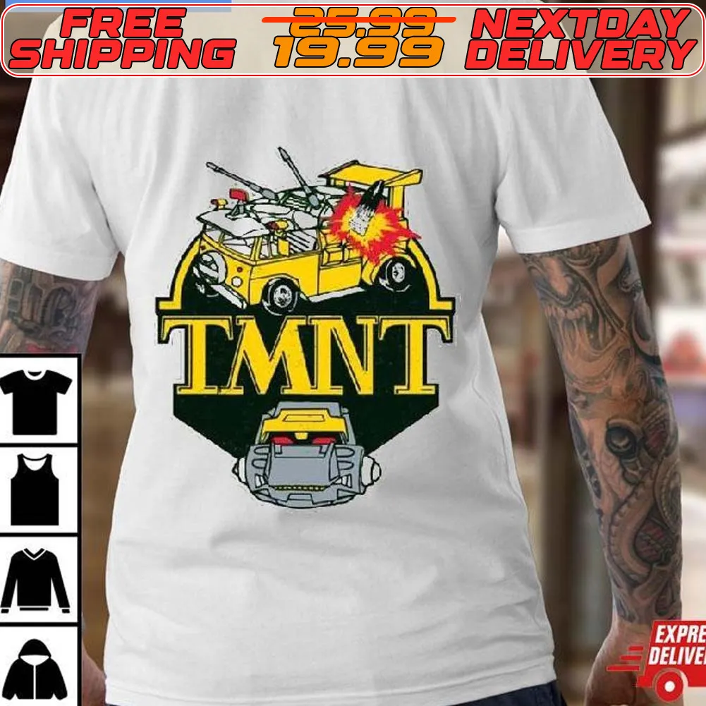 Turtle Van Tmnt Car Shirt