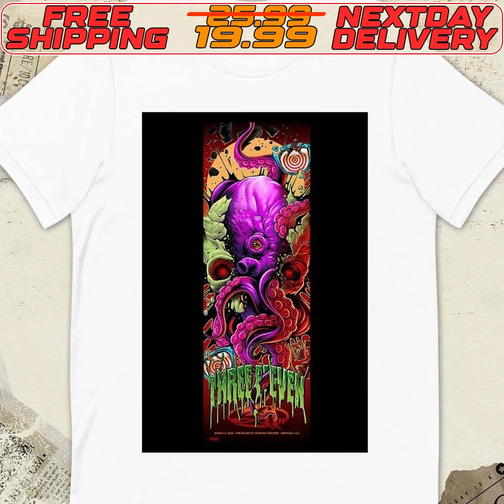 The 311 March 3 2024 Mechanics Bank Arena Event Shirt