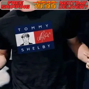 Tommy Hilfiger Peaky Blinders Tommy Shelby Signature Shirt