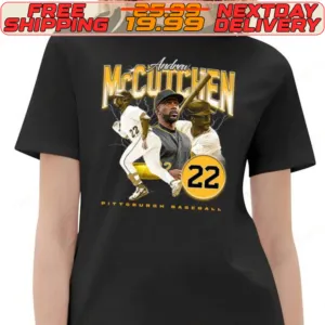 Pittsburgh Pirates New Andrew Mccutchen Retro 90s Shirt
