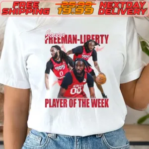 Toronto Raptors Javon Freeman Liberty Player Of The Week Shirt