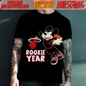 Mickey Mouse Rookie Year Shirt