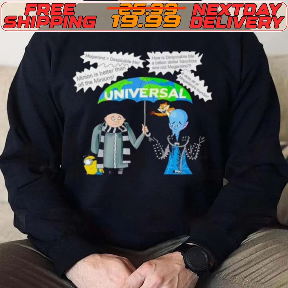 Megamind And Gru Universal Shirt