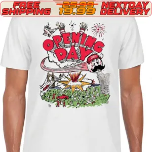 Opening Day Madness Cincinnati Baseball Chaos Shirt