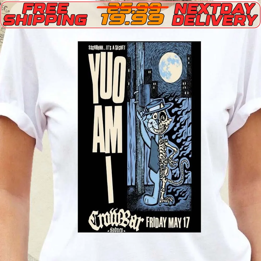 You Am I May 17 2024 Crowbar In Sydney Aus Poster Shirt