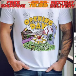 Opening Day Madness San Diego Baseball Chaos Shirt