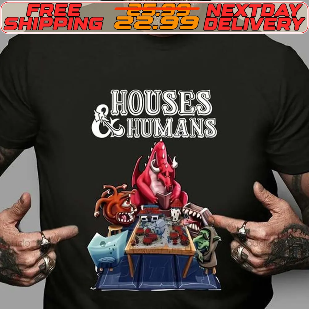 Dungeons And Dragons Houses And Humans Shirt
