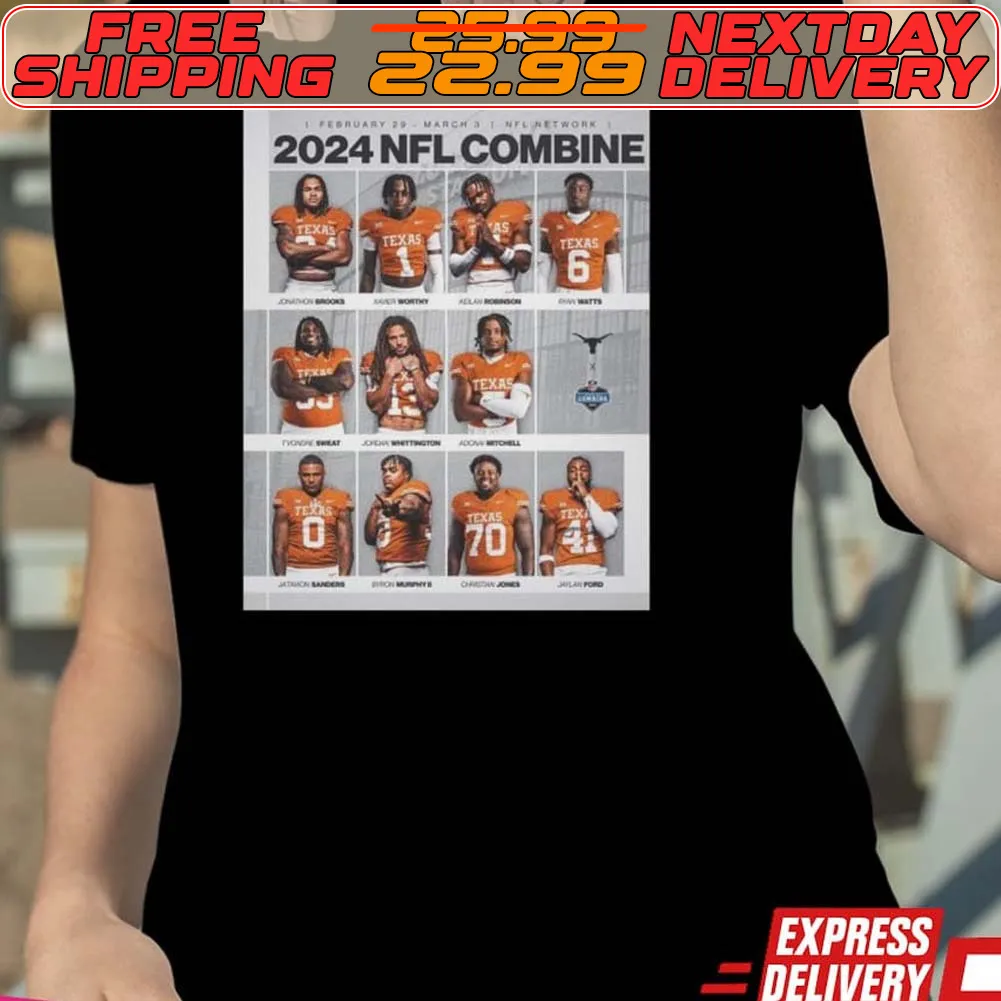 Texas 2024 NFL Combine February 29 March 3 Shirt