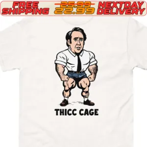 Thicc Cage Nicolas Cage Shirt