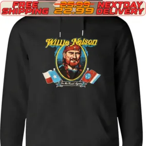 Kelly Clarkson Wearing Willie Nelson Shirt