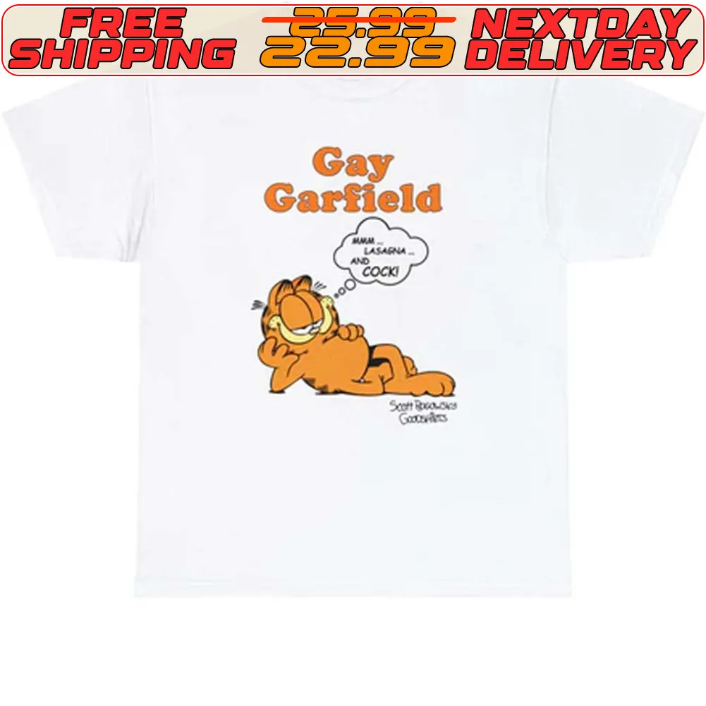 Gay Garfield The Cat Vintage Shirt