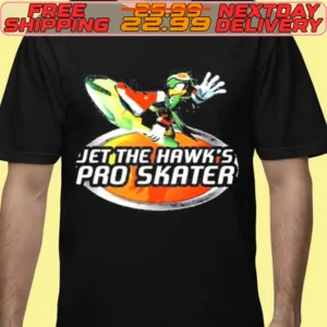 Mamono World Jet The Hawks Pro Skater Shirt