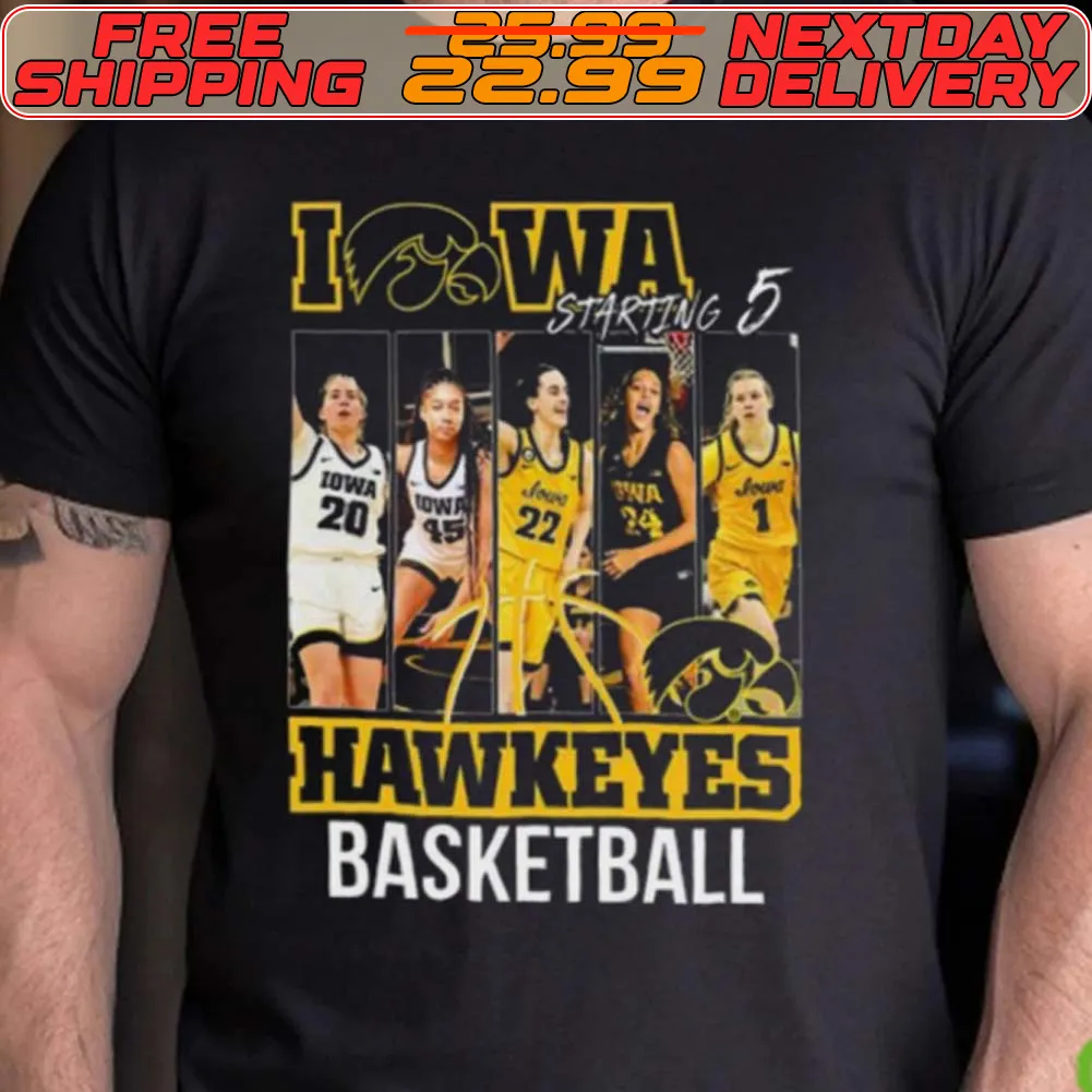 Lowa Hawkeyes Women’s Basketball Starting Shirt