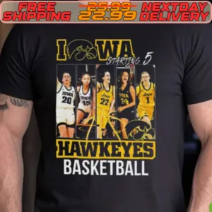 Lowa Hawkeyes Women’s Basketball Starting Shirt
