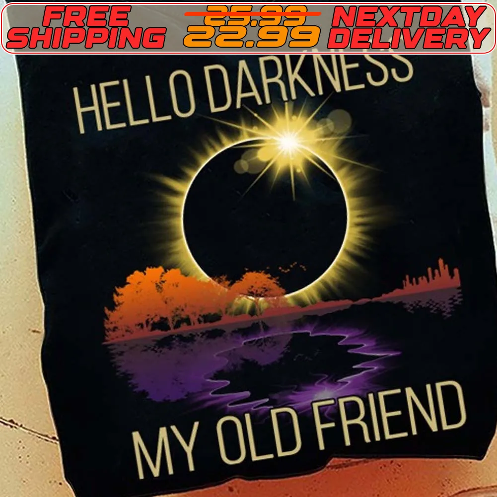 Solar Eclipse 2024 Hello Darkness Shirt