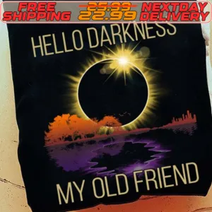 Solar Eclipse 2024 Hello Darkness Shirt