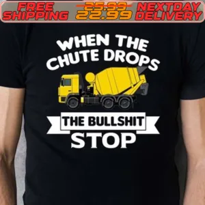 When The Chute Drops The Bullshit Stop Shirt