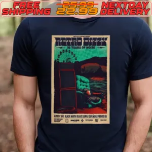 Retro Dizzy 28 March 2024 10 Years Of Noise Shirt