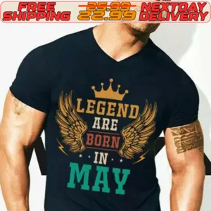 Legend Are Born In May Shirt