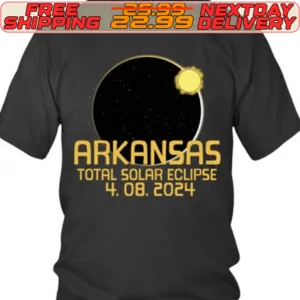 Arkansas Total Solar Eclipse 4 08 2024 Shirt