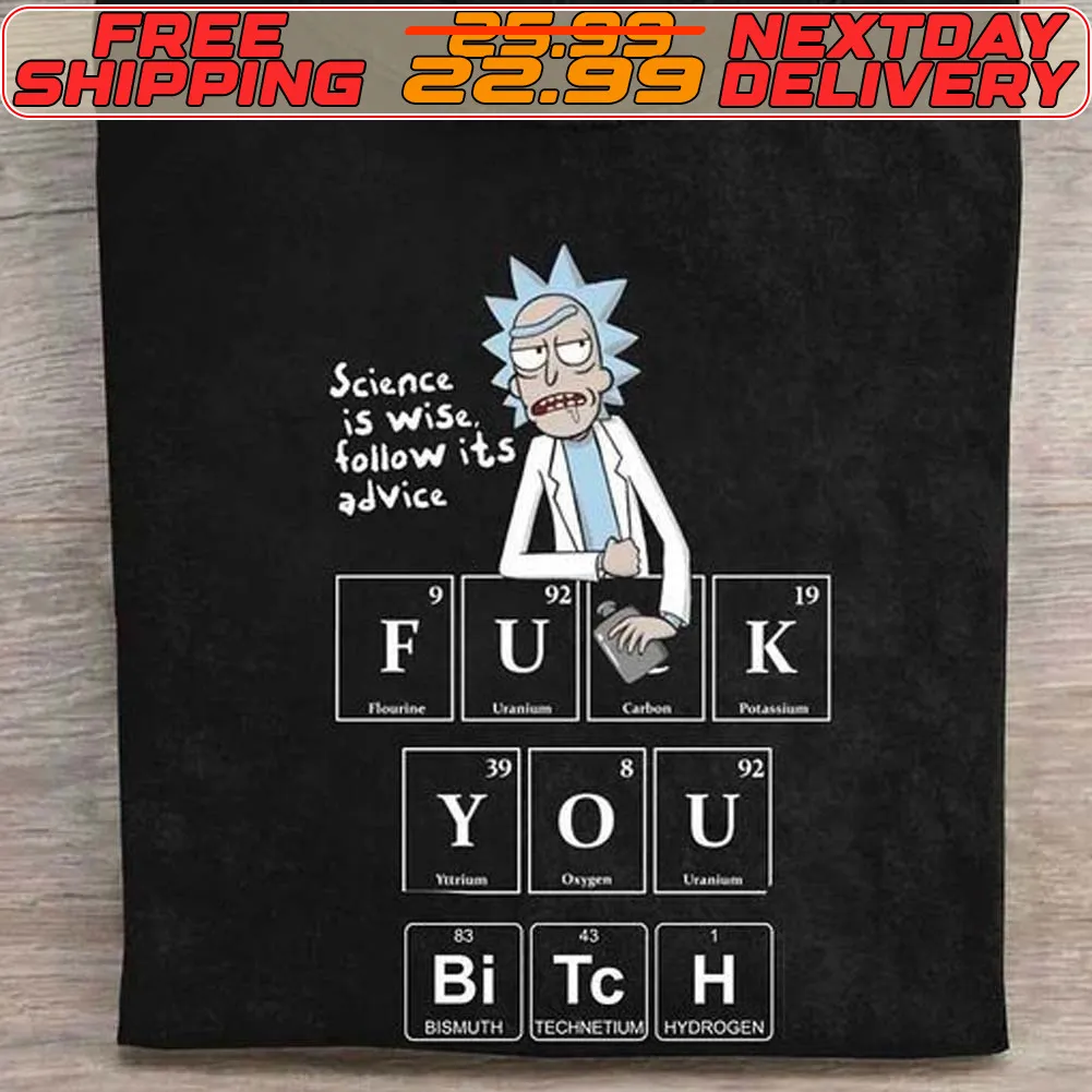Rick And Morty Science Is Wise Follow Advice Shirt