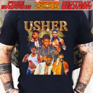 Awesome Usher Rnb Music Graphic Shirt