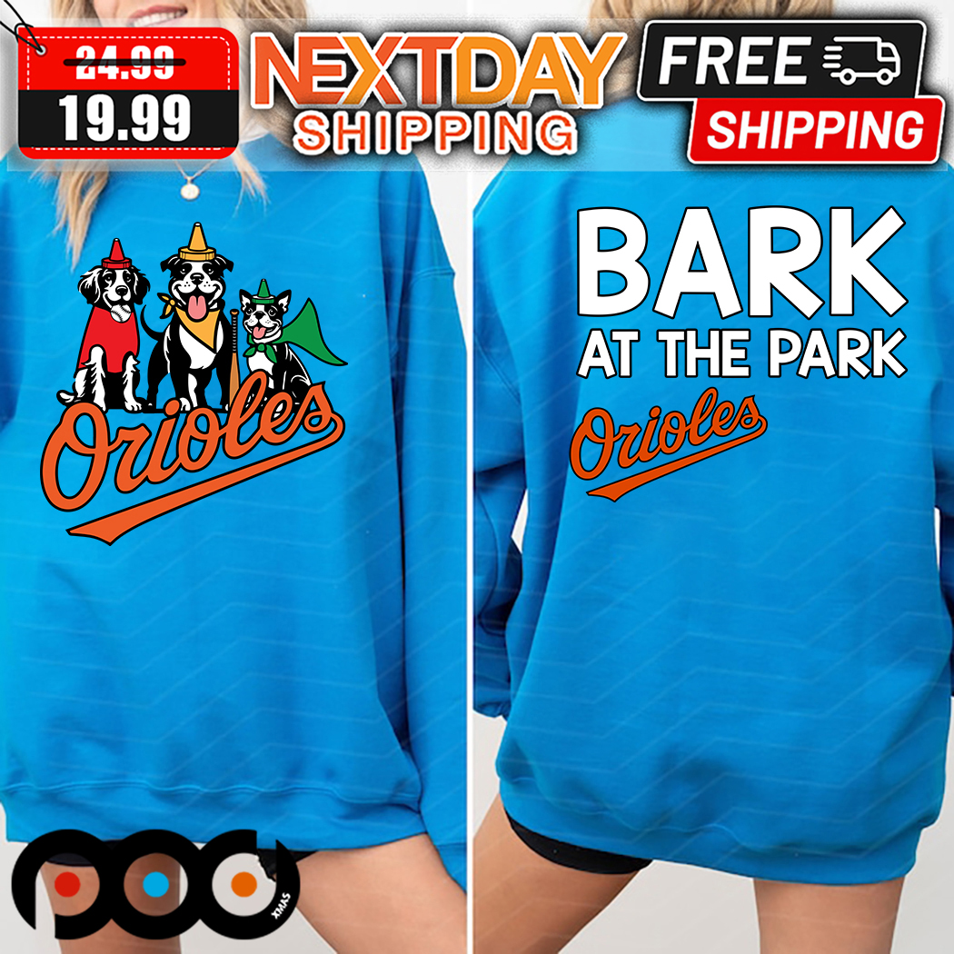 Orioles Barcs Bark At The Park Shirt