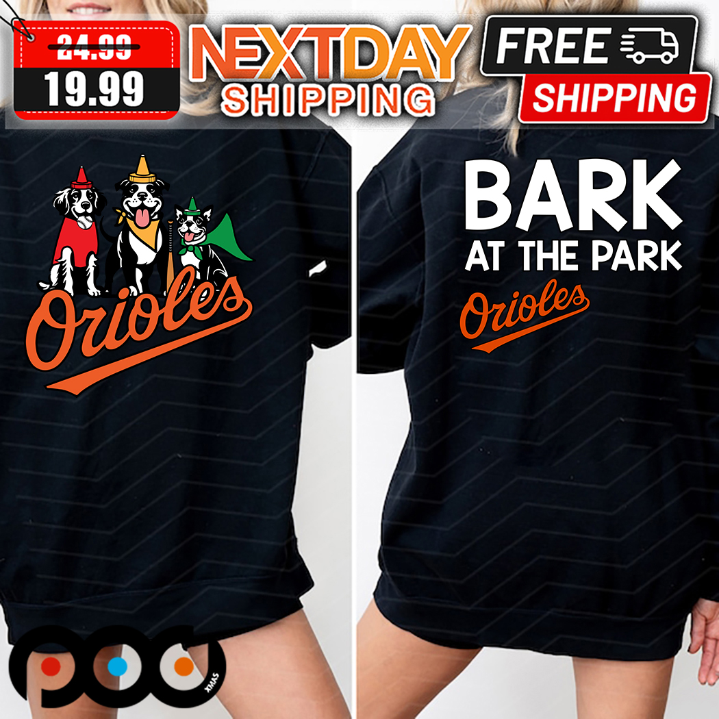 Orioles Barcs Bark At The Park Shirt
