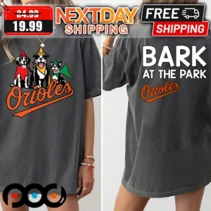 Orioles Barcs Bark At The Park Shirt