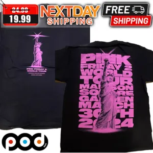 Nicki Minaj Pink Friday 2 World Tour Shirt