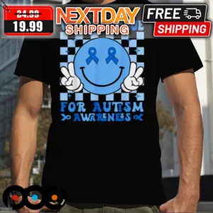 We Wear Blue For Autism Awareness Shirt