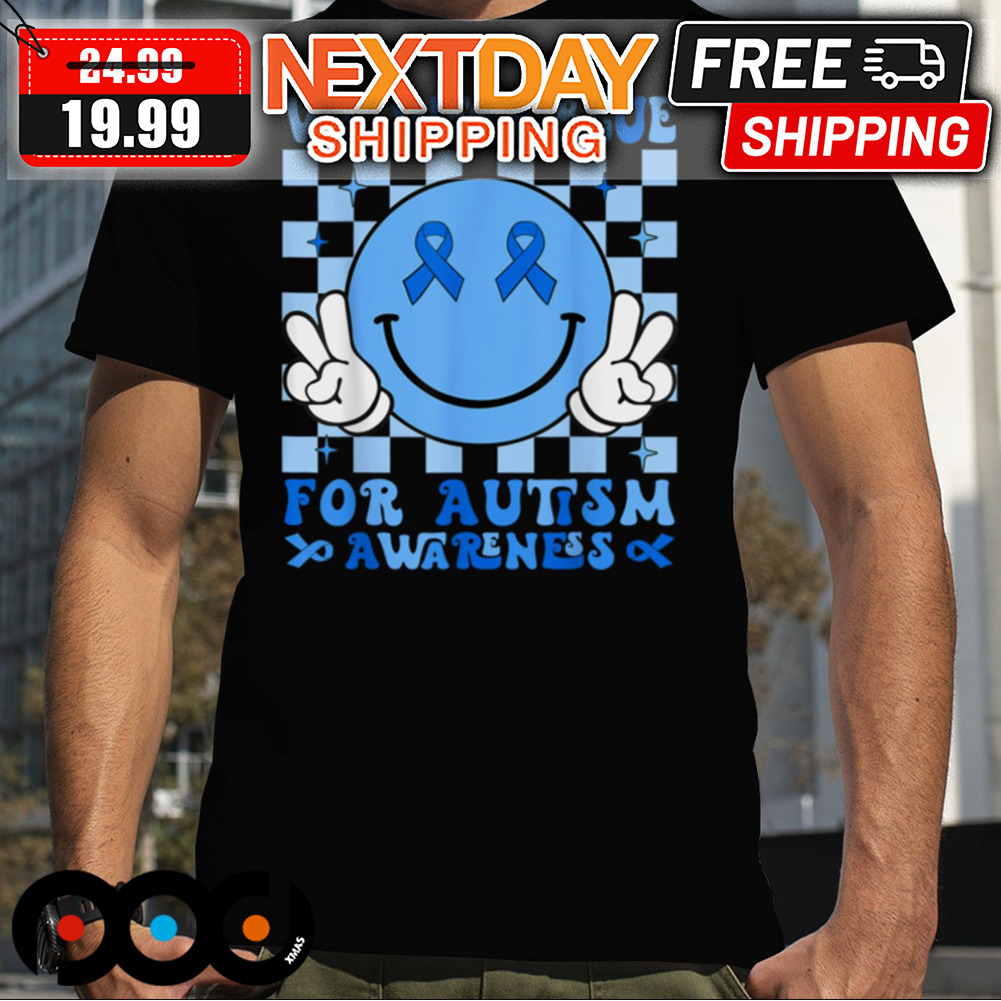 We Wear Blue For Autism Awareness Shirt