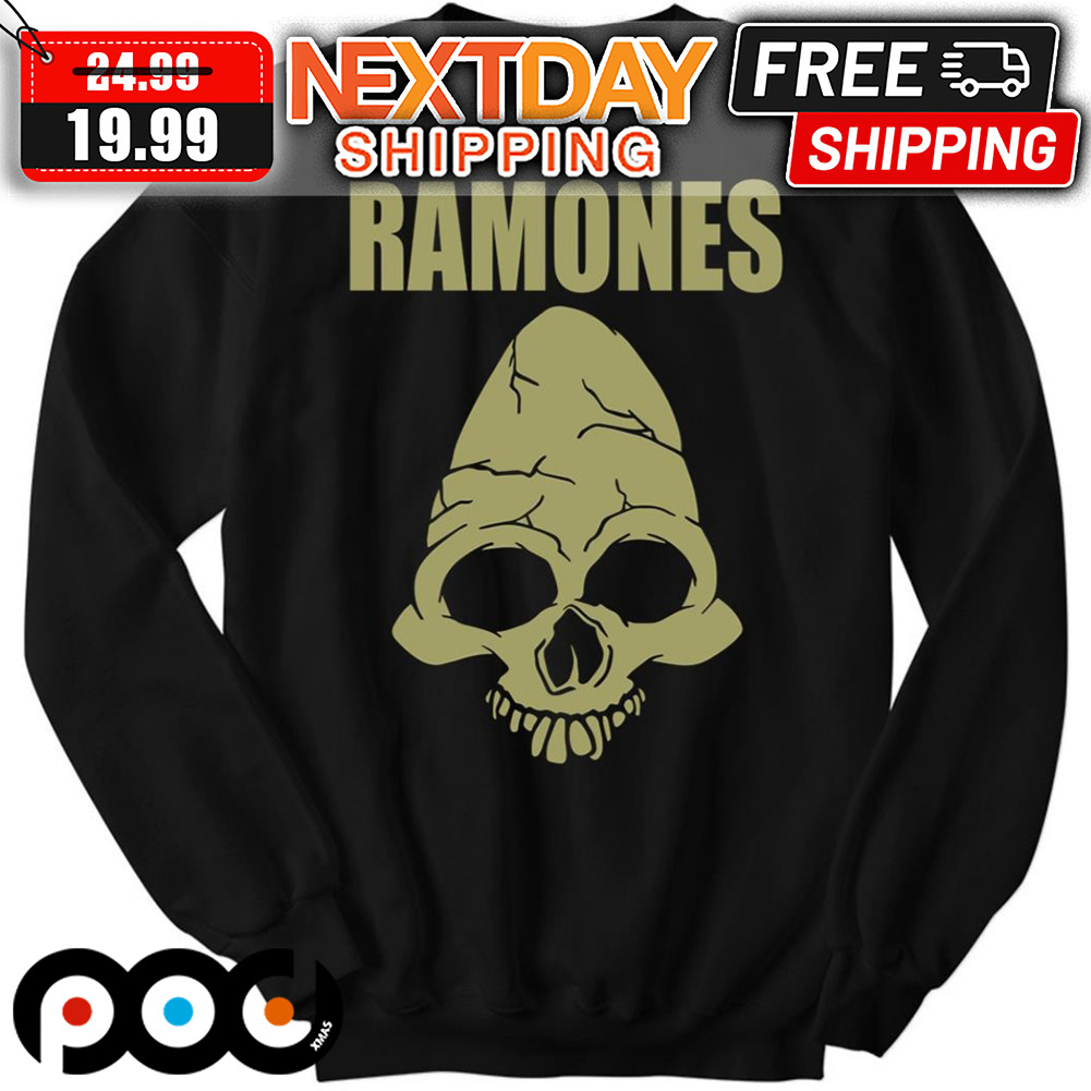 Cm Punk Ramones Skull Shirt