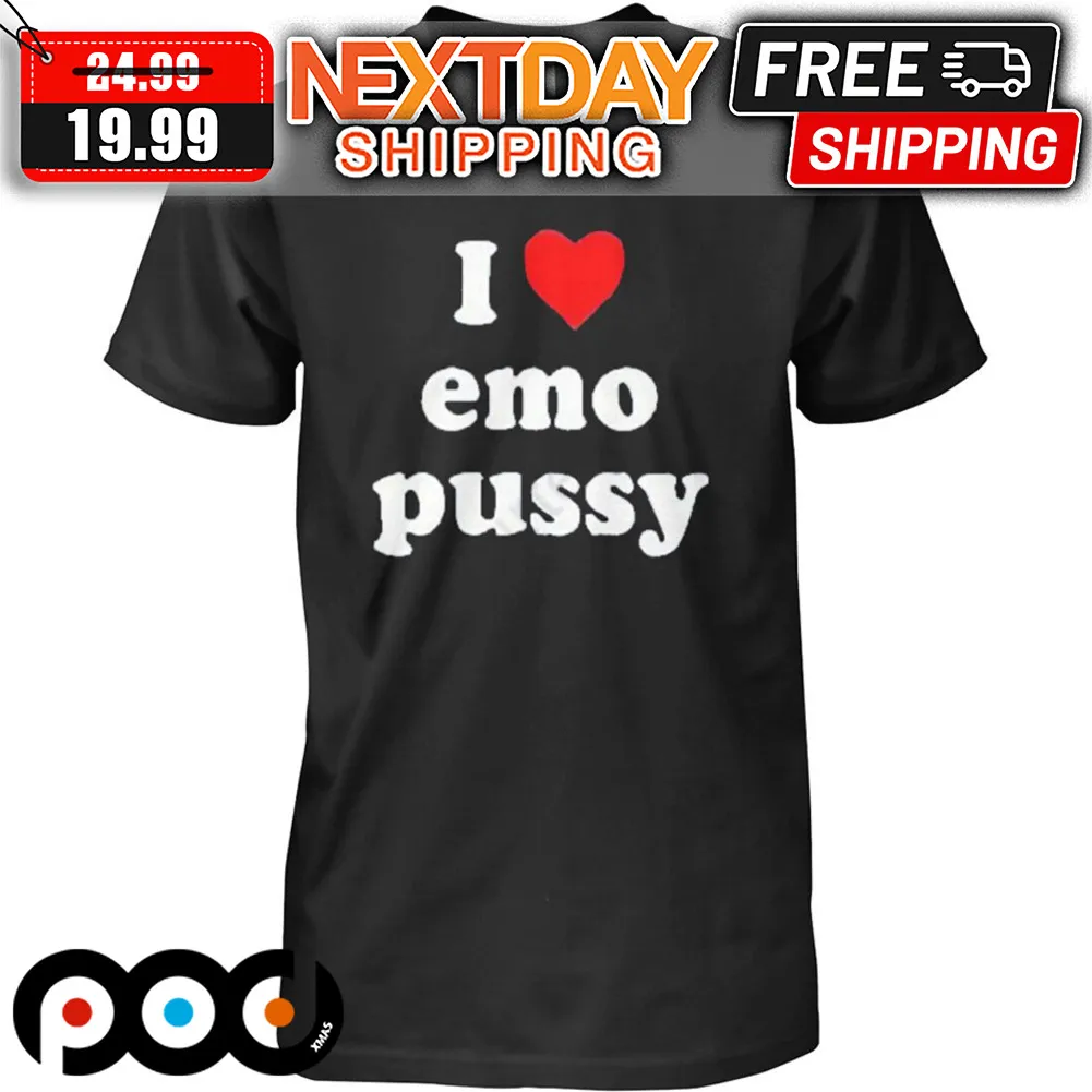 I Love Emo Puss Shirt