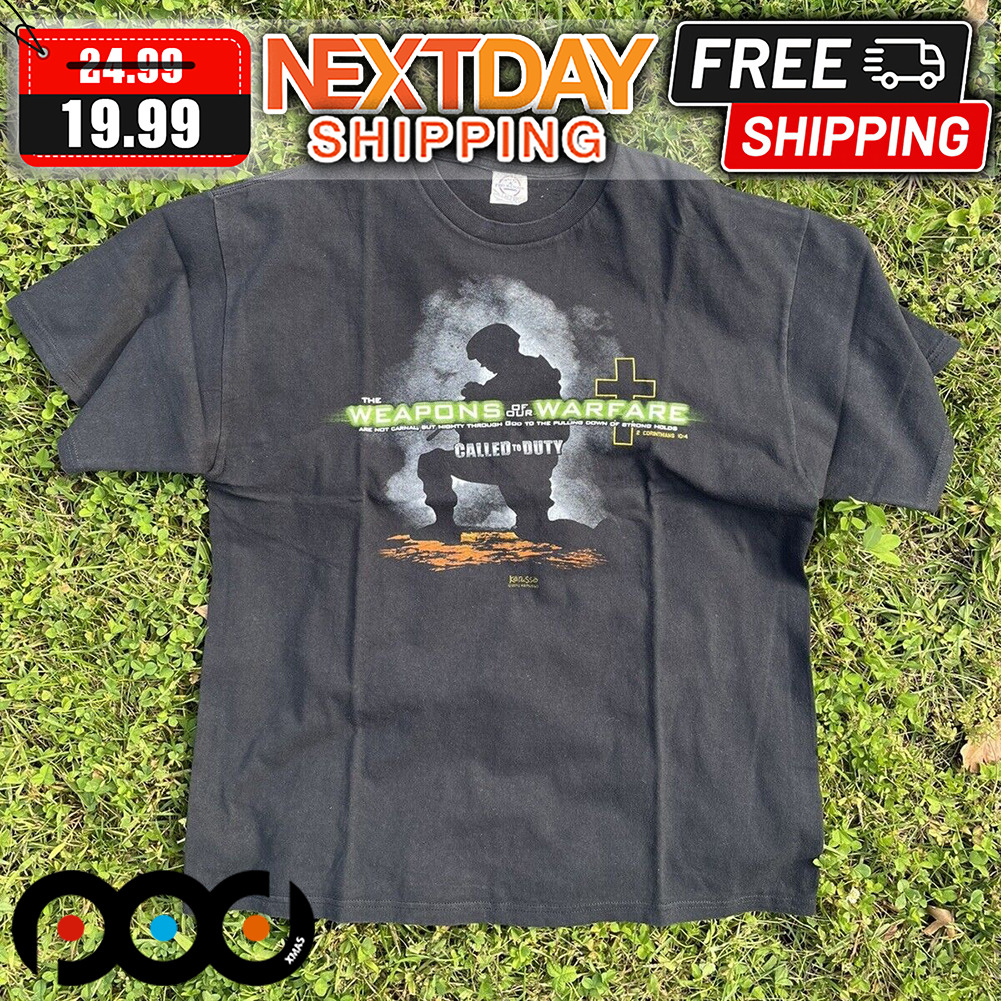 Jesus The Weapons Of Our Warfare Called to Duty Karusso Shirt