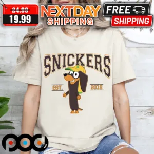 Bluey Snickers Est 2018 Shirt