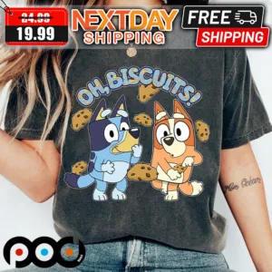 Bluey Bingo Oh Biscuits Shirt
