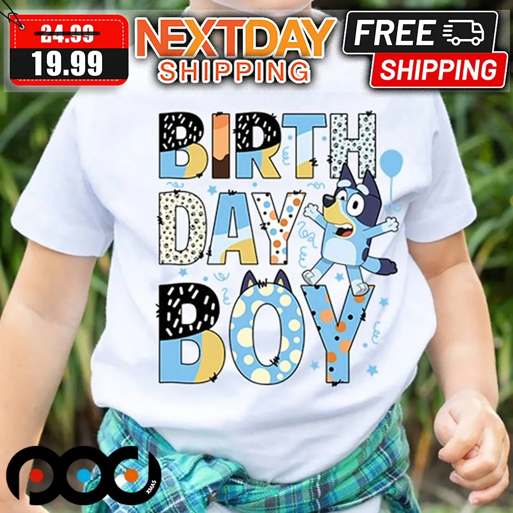 Bluey Birthday Boy Shirt