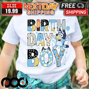Bluey Birthday Boy Shirt