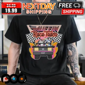 Bluey Proud Parent of a Muffin Race Team Shirt