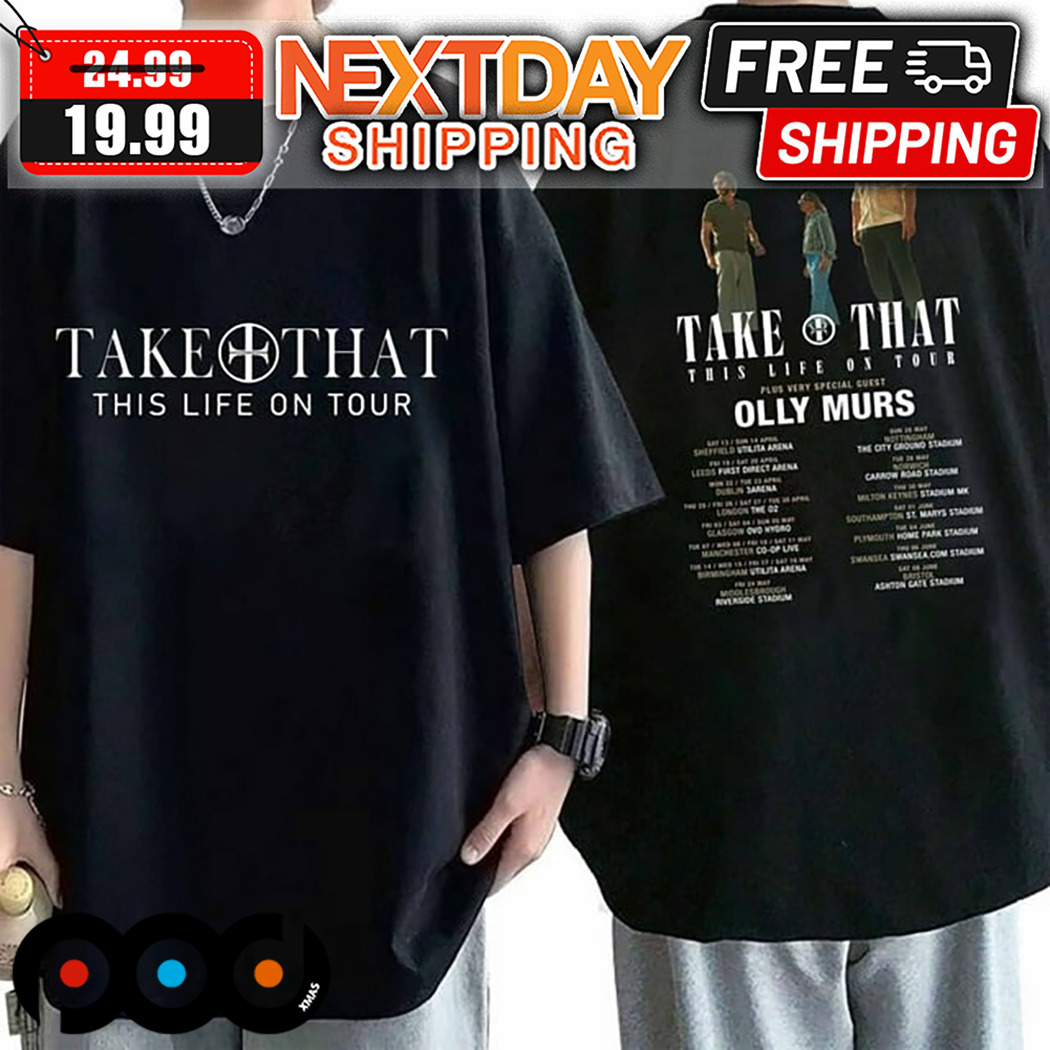 Take That This Life On Tour Olly Murs 2024 Shirt