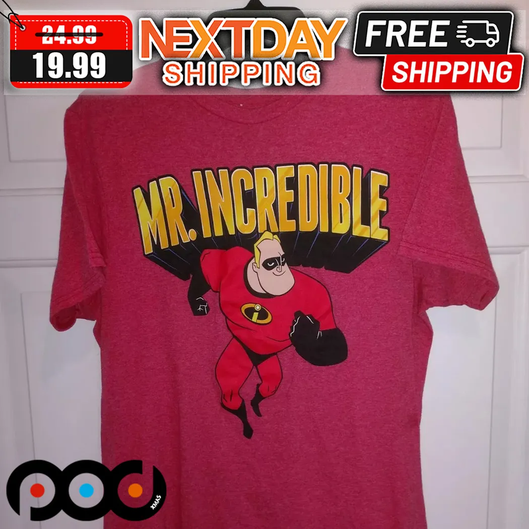 Disney Pixar Incredibles 2 Movie Mr Incredible 2024 Shirt